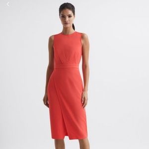 Reiss Coral Layla Dress